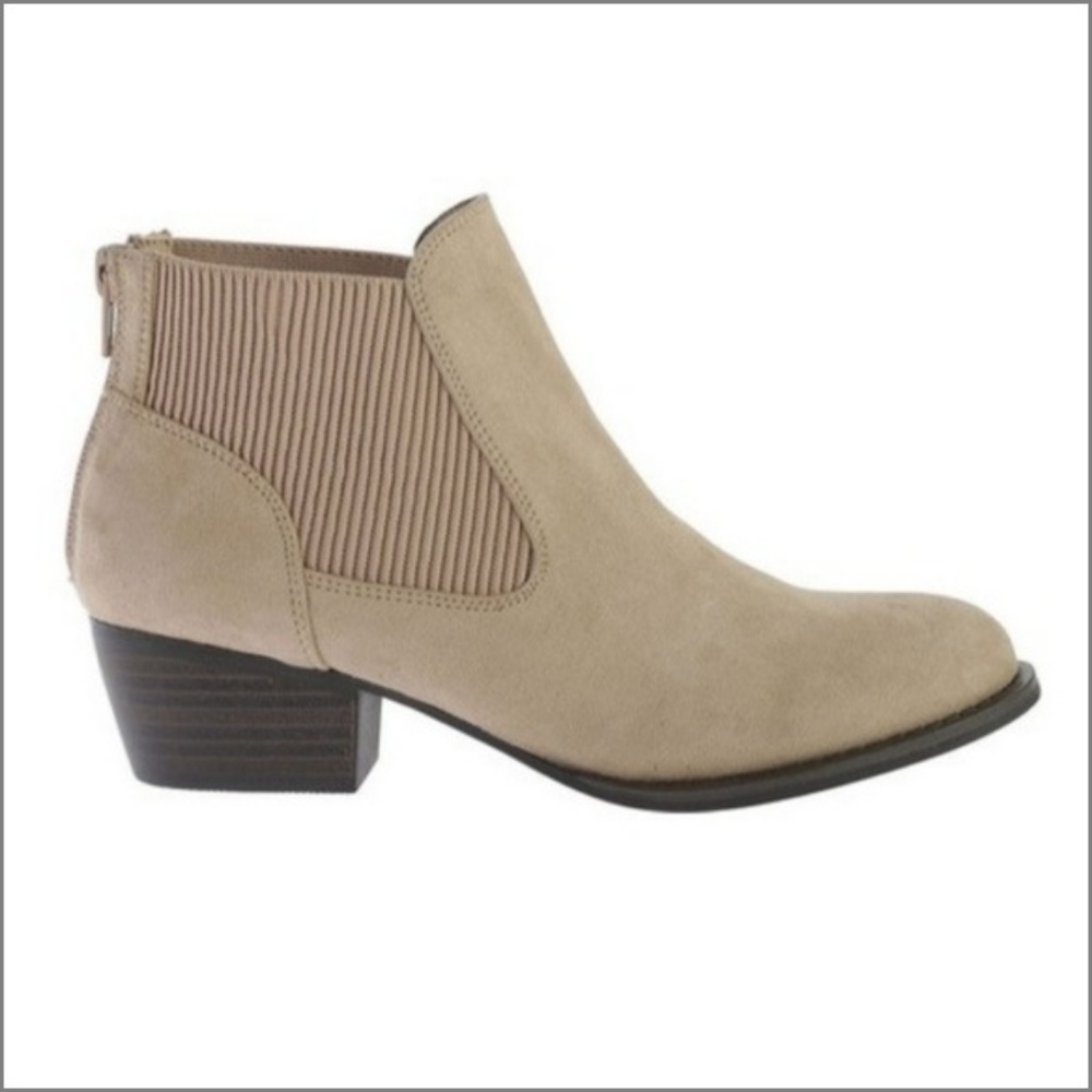 ❣️PORTLAND Faux Suede Bootie #07815s0606a021s115 - Picture 3 of 8